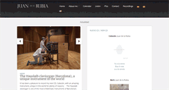 Desktop Screenshot of juandelarubia.com